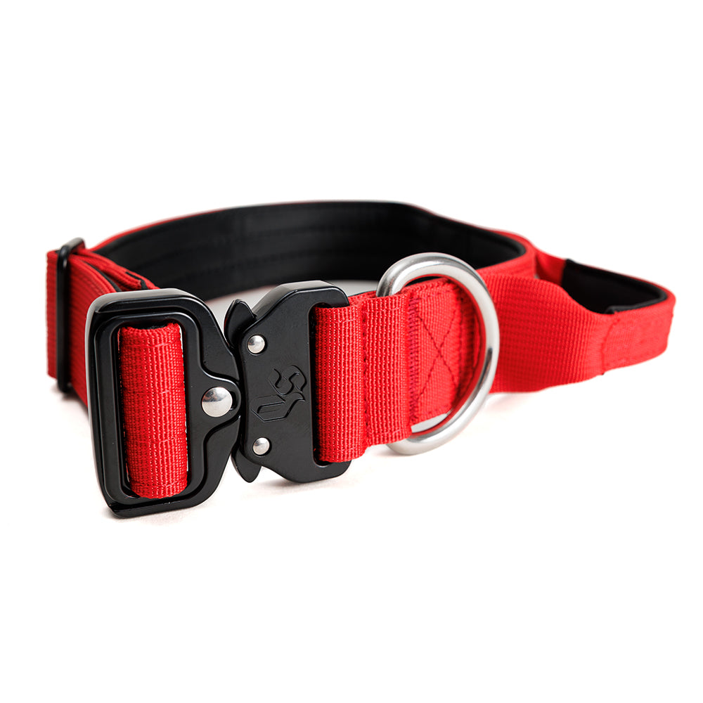 Street Dogs Collar Táctico 4cm Red