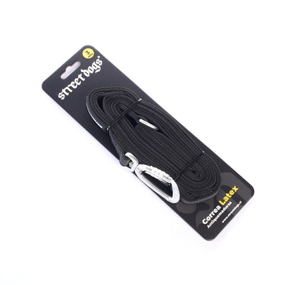 Street Dogs Correa Latex Antiquemaduras 3m Black