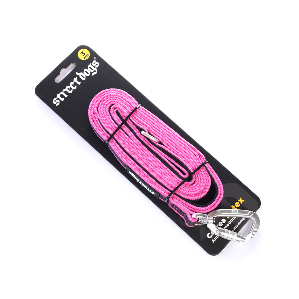 Street Dogs Correa Latex Antiquemaduras 3m Pink