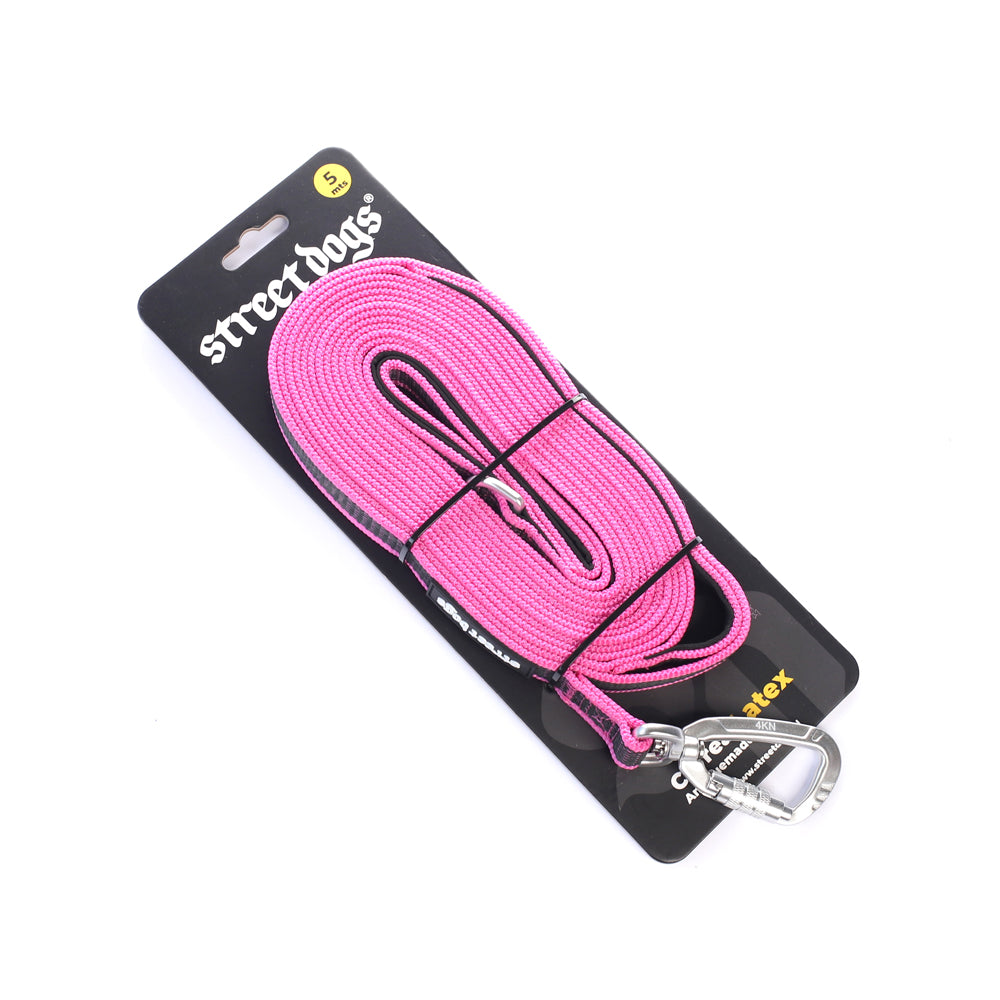 Street Dogs Correa Latex Antiquemaduras 5m Pink