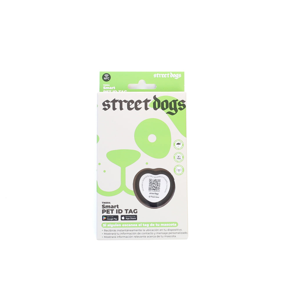 Street Dogs Pet ID TN004 Negro