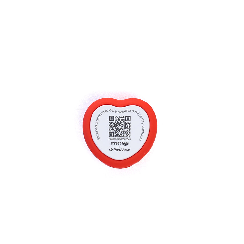 Street Dogs Pet ID TN004 Rojo