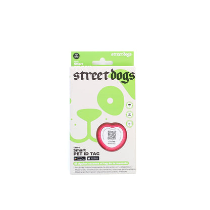 Street Dogs Pet ID TN004 Rosado