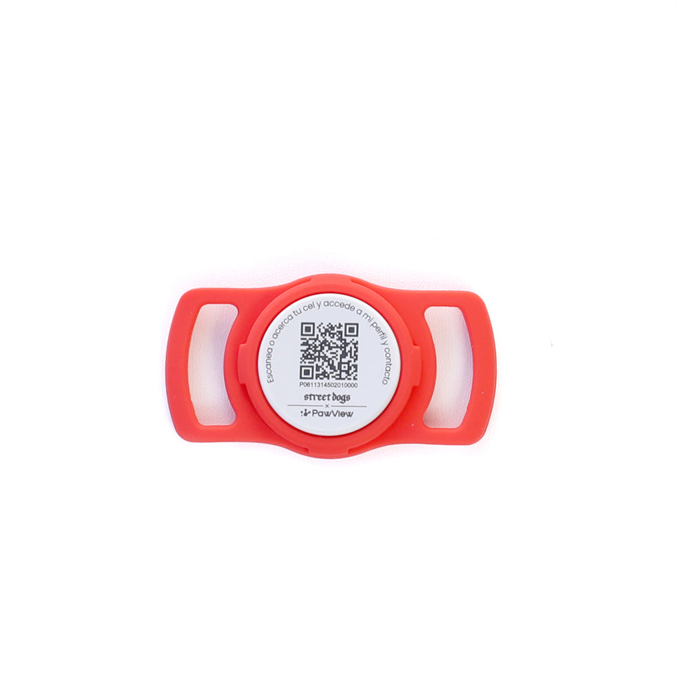 Street Dogs Pet ID TN005 Rojo