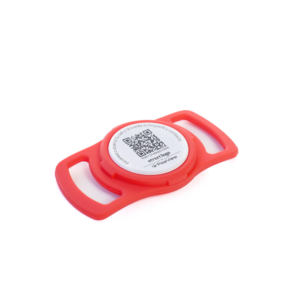 Street Dogs Pet ID TN005 Rojo
